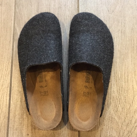 birkenstock felt house slippers